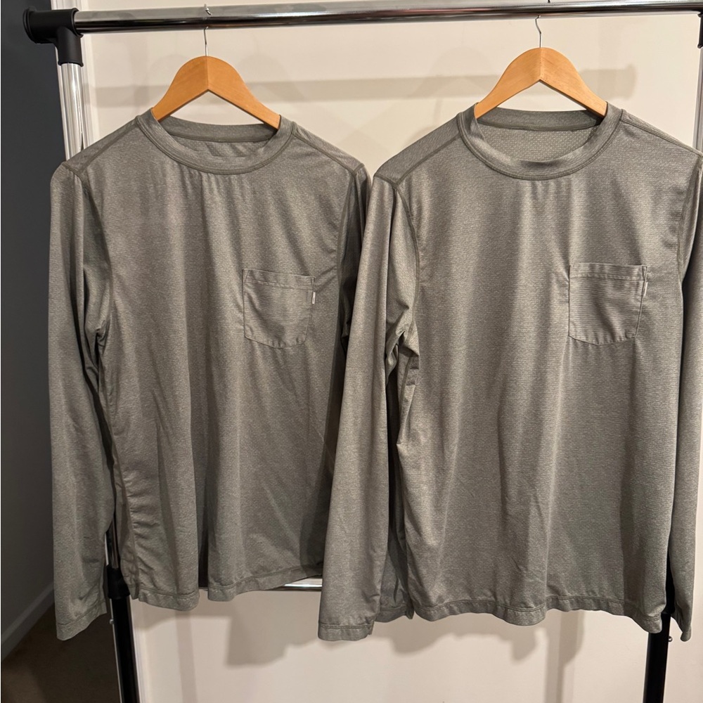 Set of 2 Vuori Long Sleeve Tech Tee
